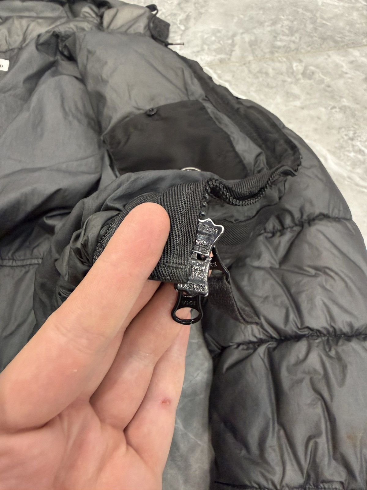 Stone Island Vintage Stone Island Garment Dyed Down Jacket 90s Casual Size US XL / EU 56 / 4 - 11 Thumbnail