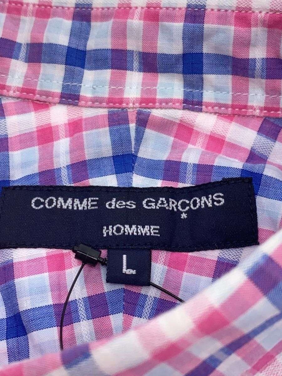 Comme des Garcons Homme 2012 Checkered Shirt Size US L / EU 52-54 / 3 - 3 Thumbnail