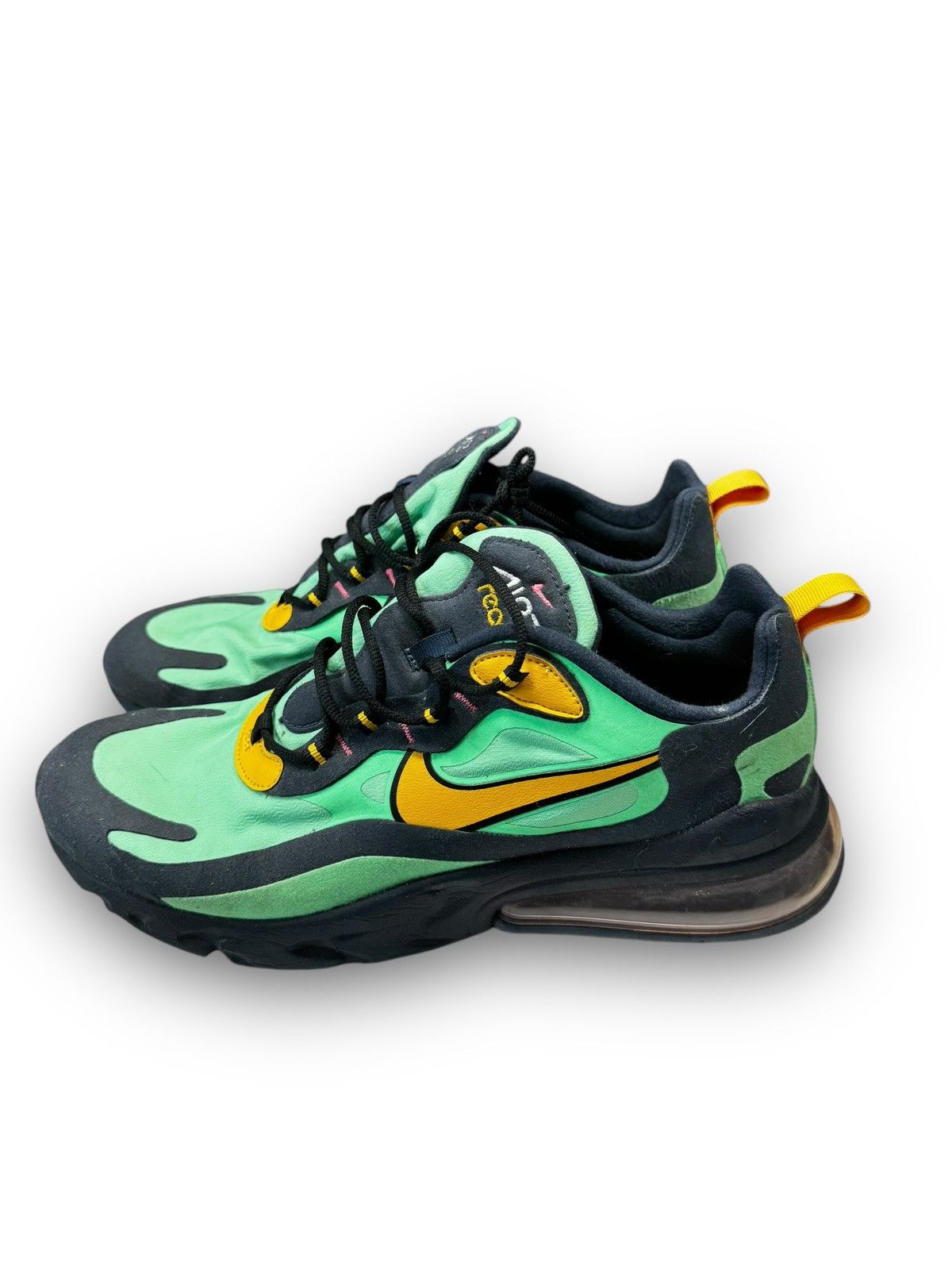 Nike Nike Air Max 270 React electro lime size. 10.5 Size US 10.5 / EU 43-44 - 5 Thumbnail