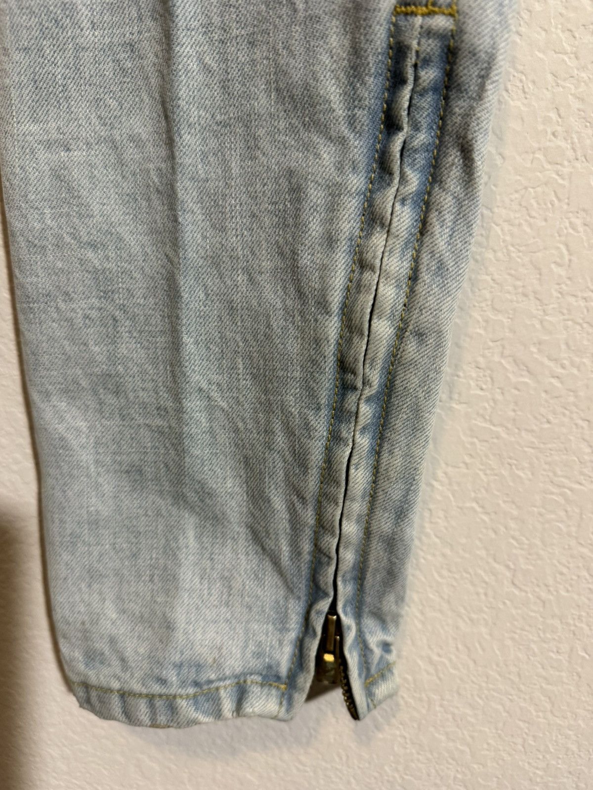 Fear of God Distressed Denim Zipped Hem Denim Size US 36 / EU 52 - 10 Thumbnail