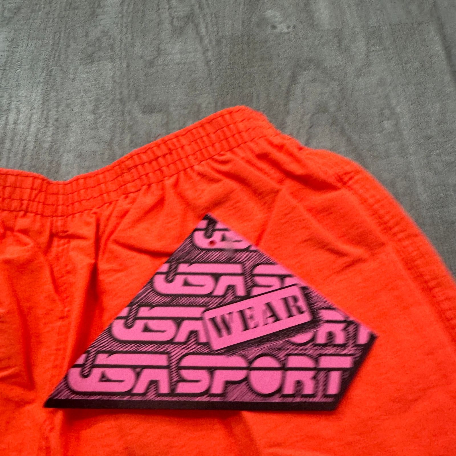 Vintage NEW Vintage USA Sport Surf Shorts Men Small Orange 80s Size US 26 / EU 42 - 4 Thumbnail