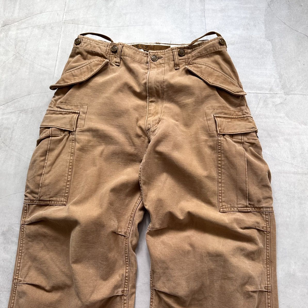 Abercrombie & Fitch RARE Abercrombie Fitch Military Parachute Baggy Cargo Pants Size US 34 / EU 50 - 2 Thumbnail