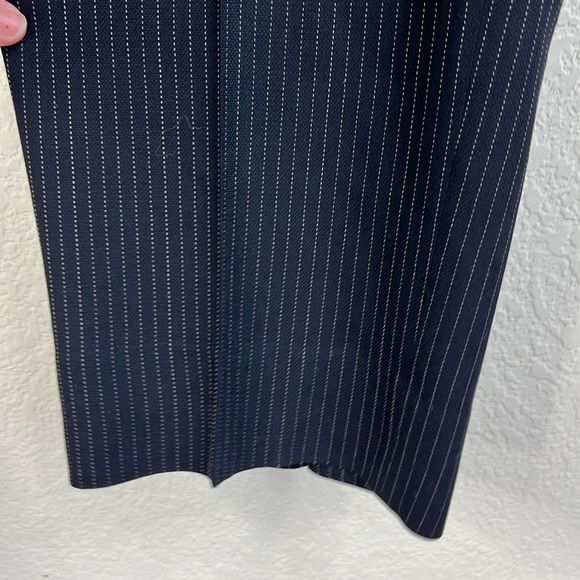 Giorgio Armani Giorgio Armani Pinstripe Pure New Wool 2 Pc 3 Button Suit Size 48L - 7 Thumbnail