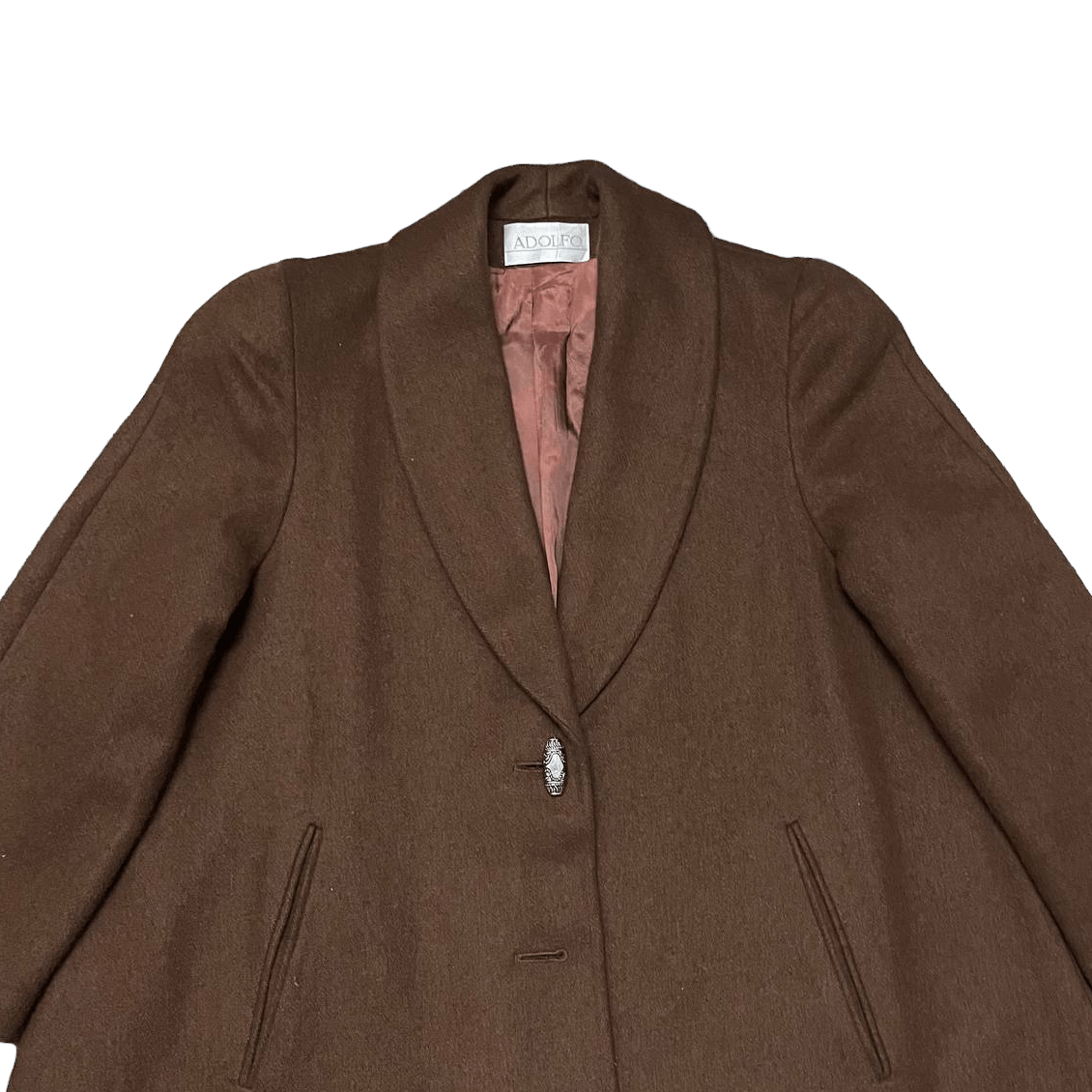 Adolfo Dominguez Adolfo Dominguez Wool Long Coat Size L / US 10 / IT 46 - 2 Thumbnail