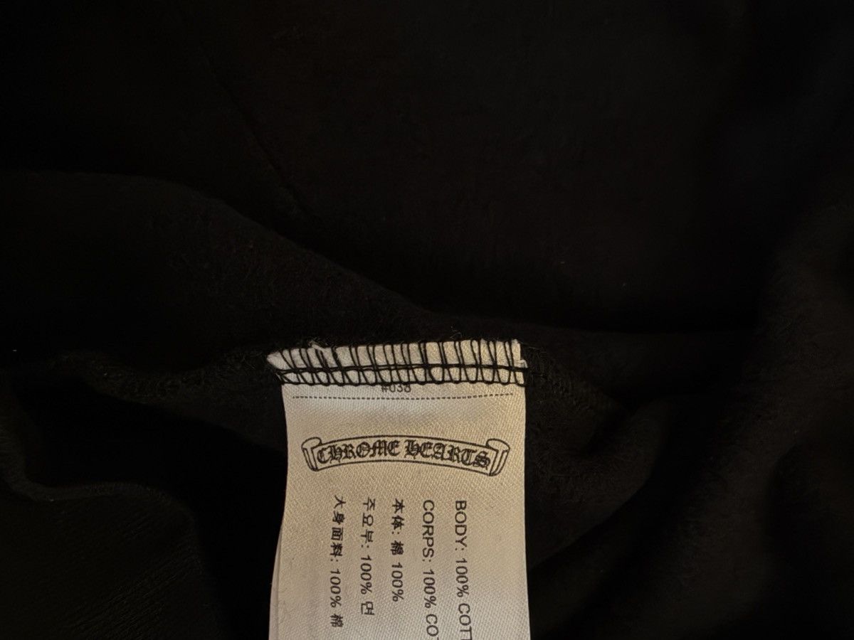 Chrome Hearts Chrome Hearts Scroll Logo Hoodie Black / White Size US M / EU 48-50 / 2 - 13 Thumbnail