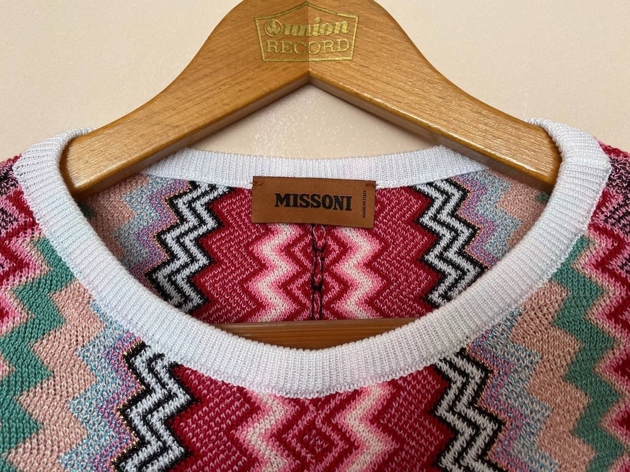 Missoni Missoni Fringe Zigzag Crop Poncho Size ONE SIZE - 4 Thumbnail
