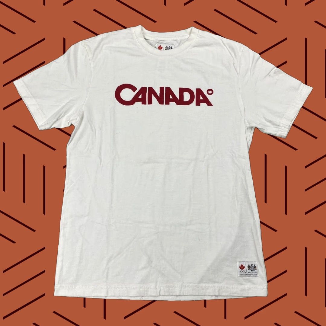 Vintage VINTAGE HUDSON'S BAY CANADA Olympic Logo T-Shirt Shirt Mens S White 2016 Olympic Rio Canada Bear 2016 Mens Size US S / EU 44-46 / 1 - 1 Thumbnail