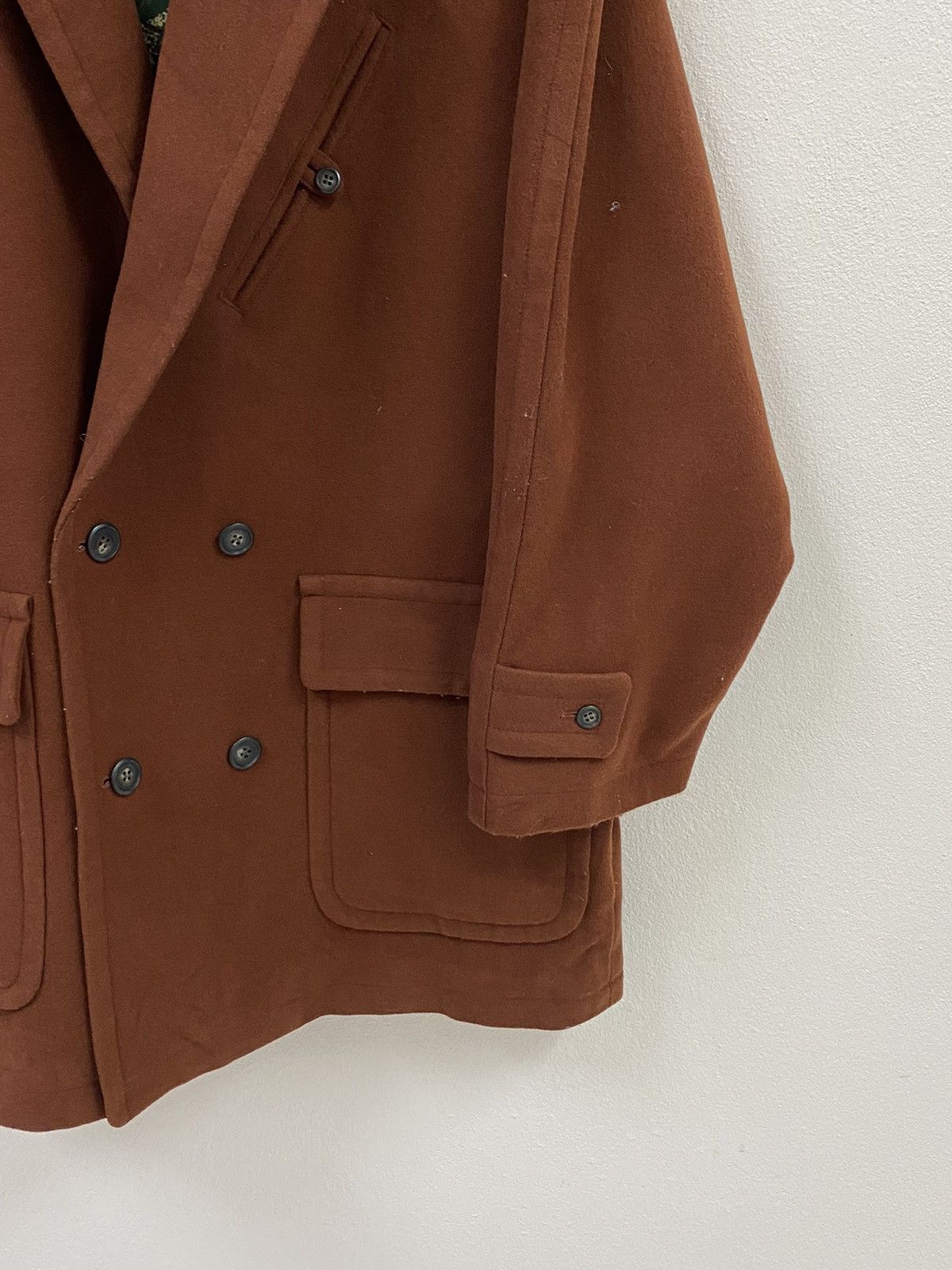 Lanvin Lanvin Wool Coat Jacket Size US L / EU 52-54 / 3 - 6 Thumbnail