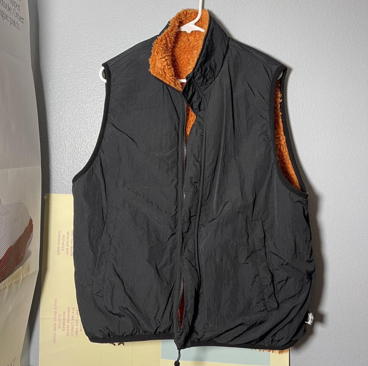Stussy “Tangerine” Stussy Vest Size US M / EU 48-50 / 2 - 3 Thumbnail