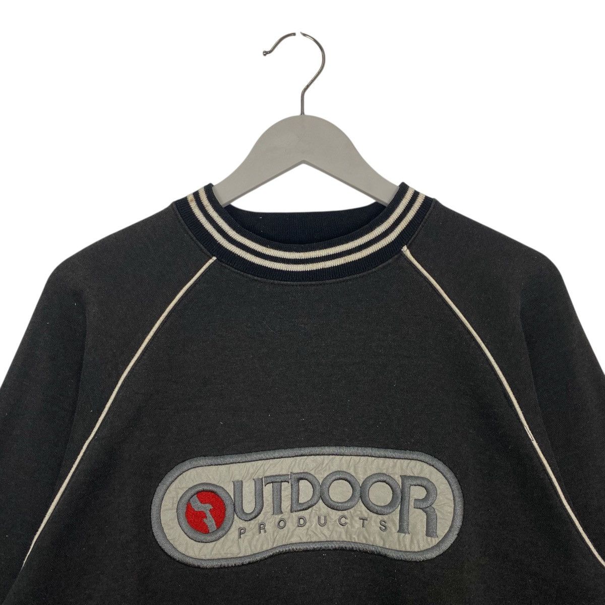 Vintage Vintage Outdoor Crewneck Big Logo Black Pullover Jumper Sz M Size US M / EU 48-50 / 2 - 4 Thumbnail