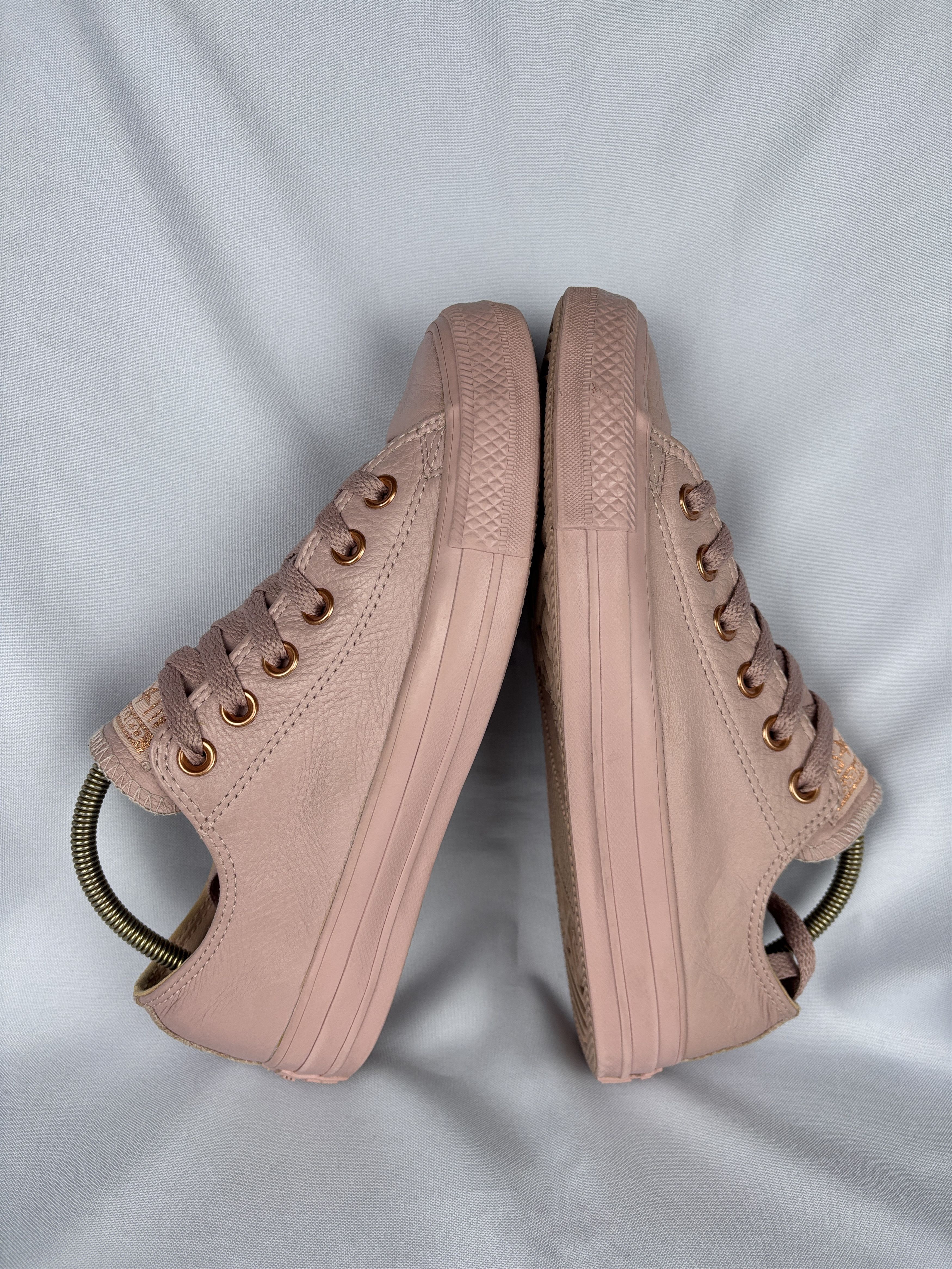 Converse Converse Chuck Taylor Leather Rose Pink Shoes Size US 7 / IT 37 - 8 Thumbnail