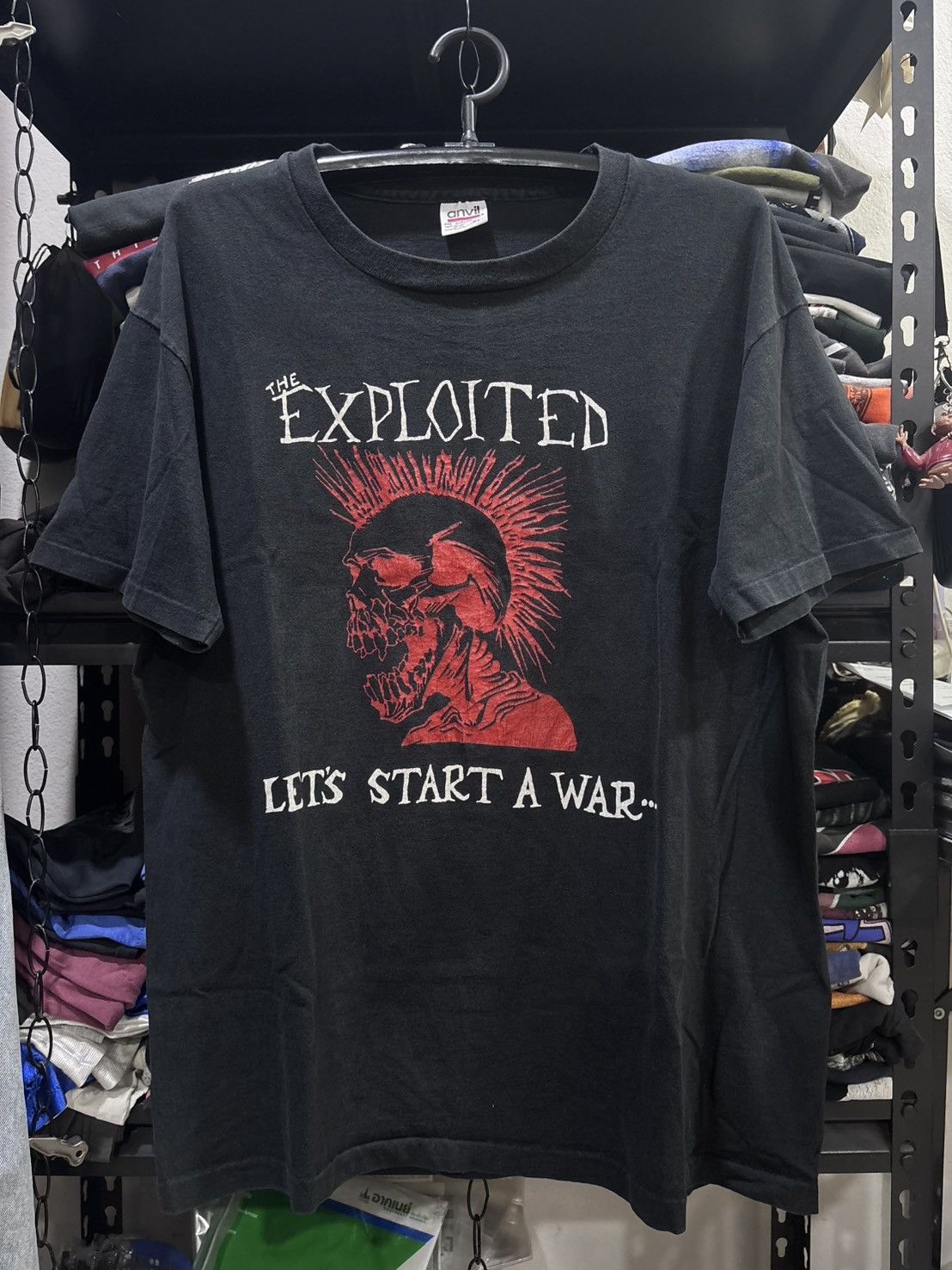 Band Tees Vintage The Exploited Size US XL / EU 56 / 4 - 1 Thumbnail