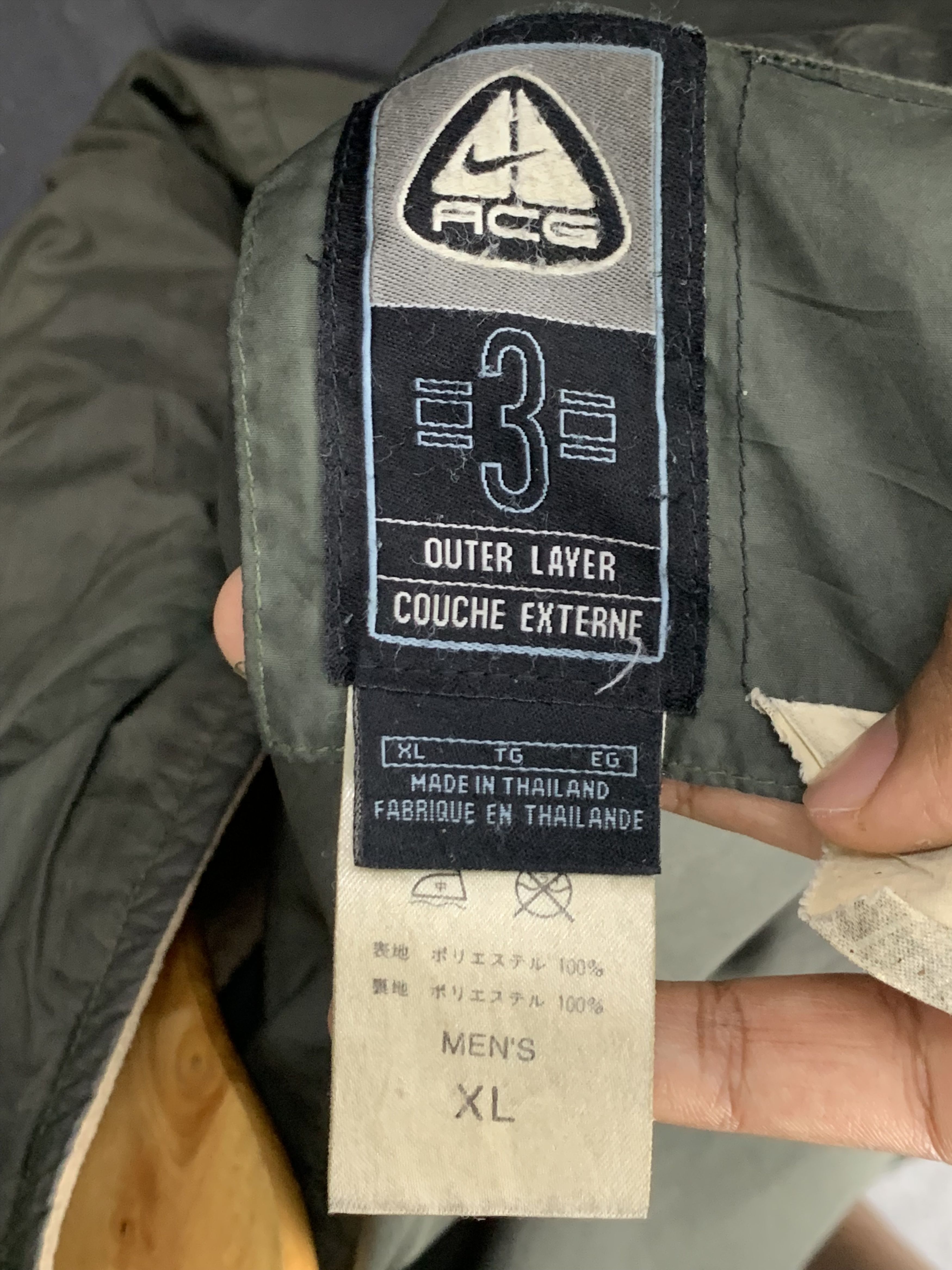 Nike ACG Vintage Nike ACG Reversible Jacket DJ0939 Size US XL / EU 56 / 4 - 13 Thumbnail