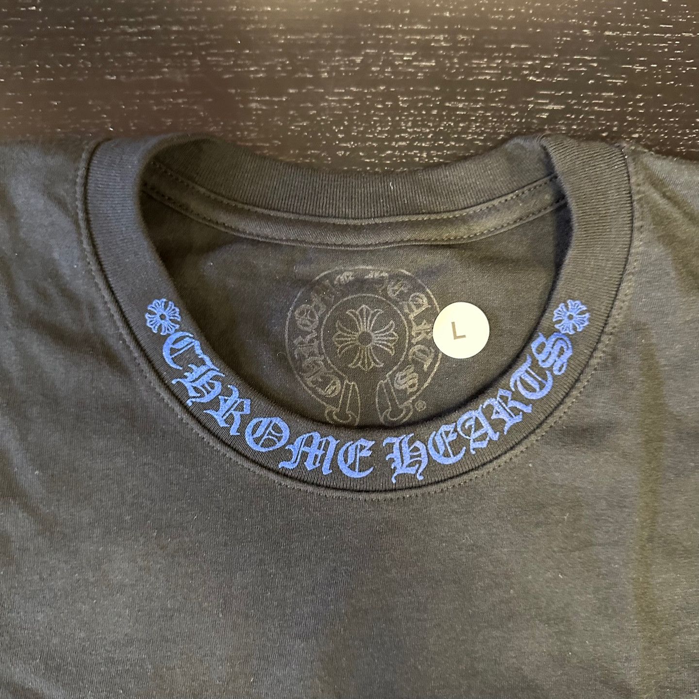 Chrome Hearts Neck Logo T-Shirt Size US L / EU 52-54 / 3 - 2 Thumbnail
