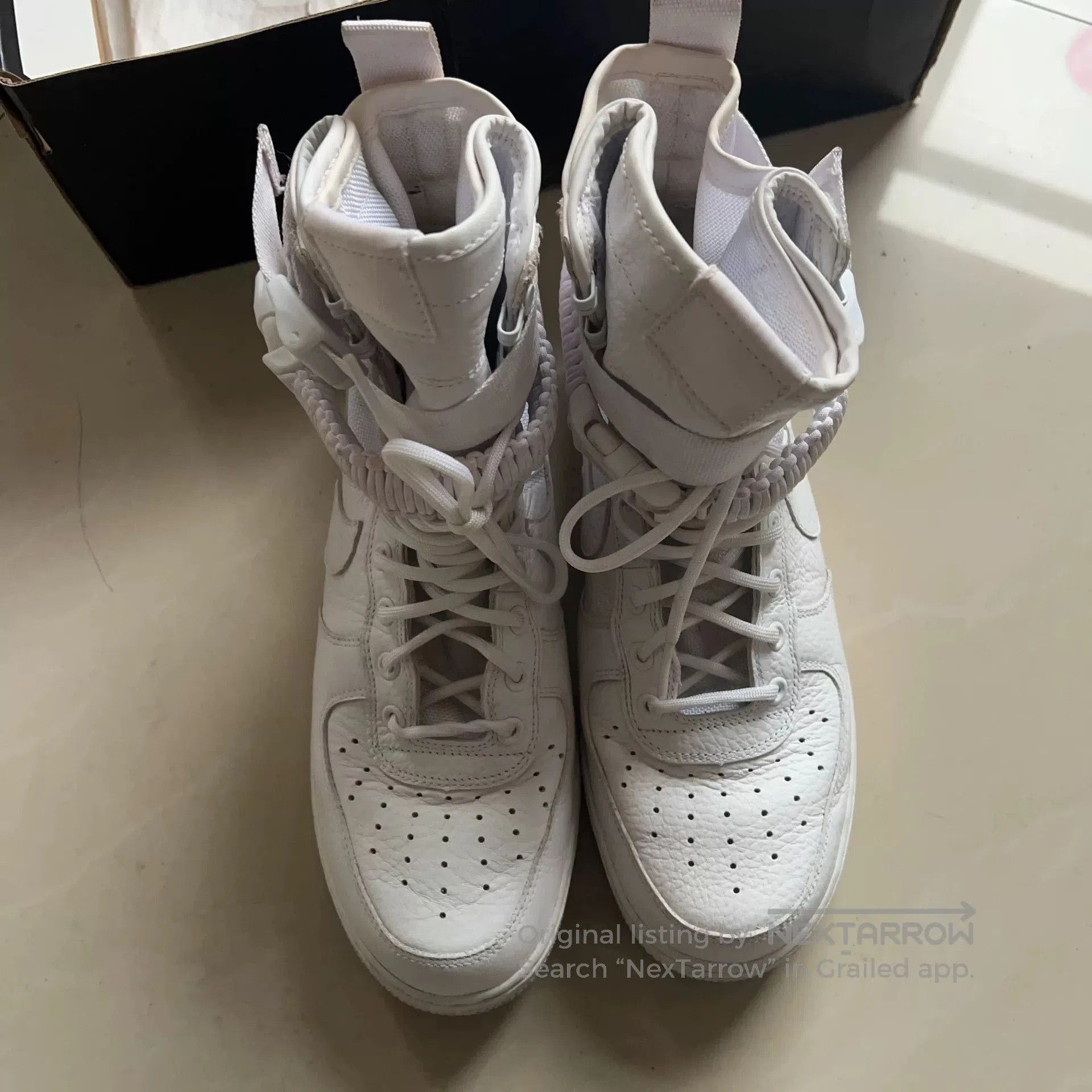 Nike Nike Air Force 1 High SF Triple White. Size US 9.5 / EU 42-43 - 2 Thumbnail
