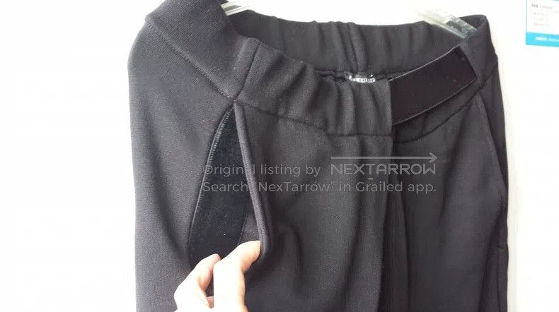 Ann Demeulemeester Ann Demeulemeester Designer Sport Pants Size 26" / US 2 / IT 38 - 3 Thumbnail