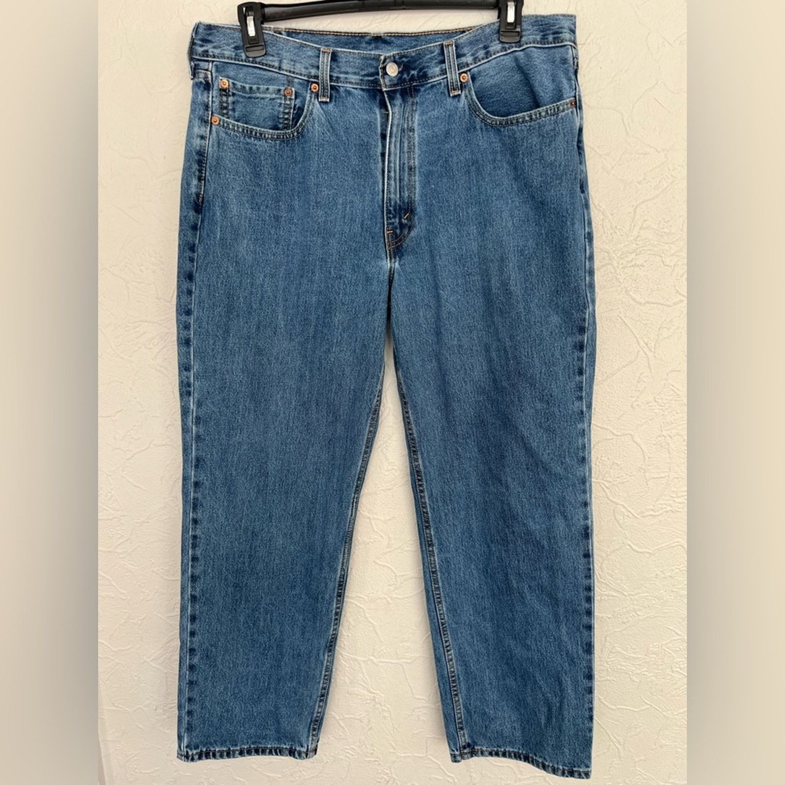 Levi's Levi's 550 Blue Jeans Relaxed Fit Wide Legged Mens 38x30 Size US 38 / EU 54 - 1 Thumbnail