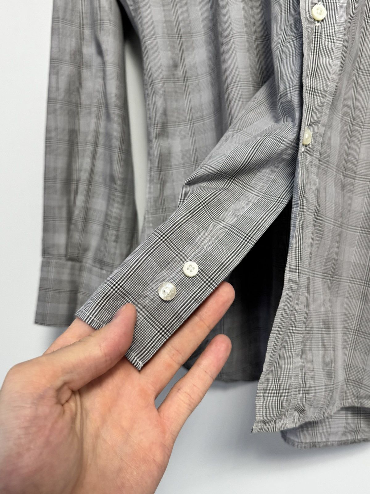 Etro Etro Button Up Shirt Gray Style Luxury Size US L / EU 52-54 / 3 - 10 Thumbnail