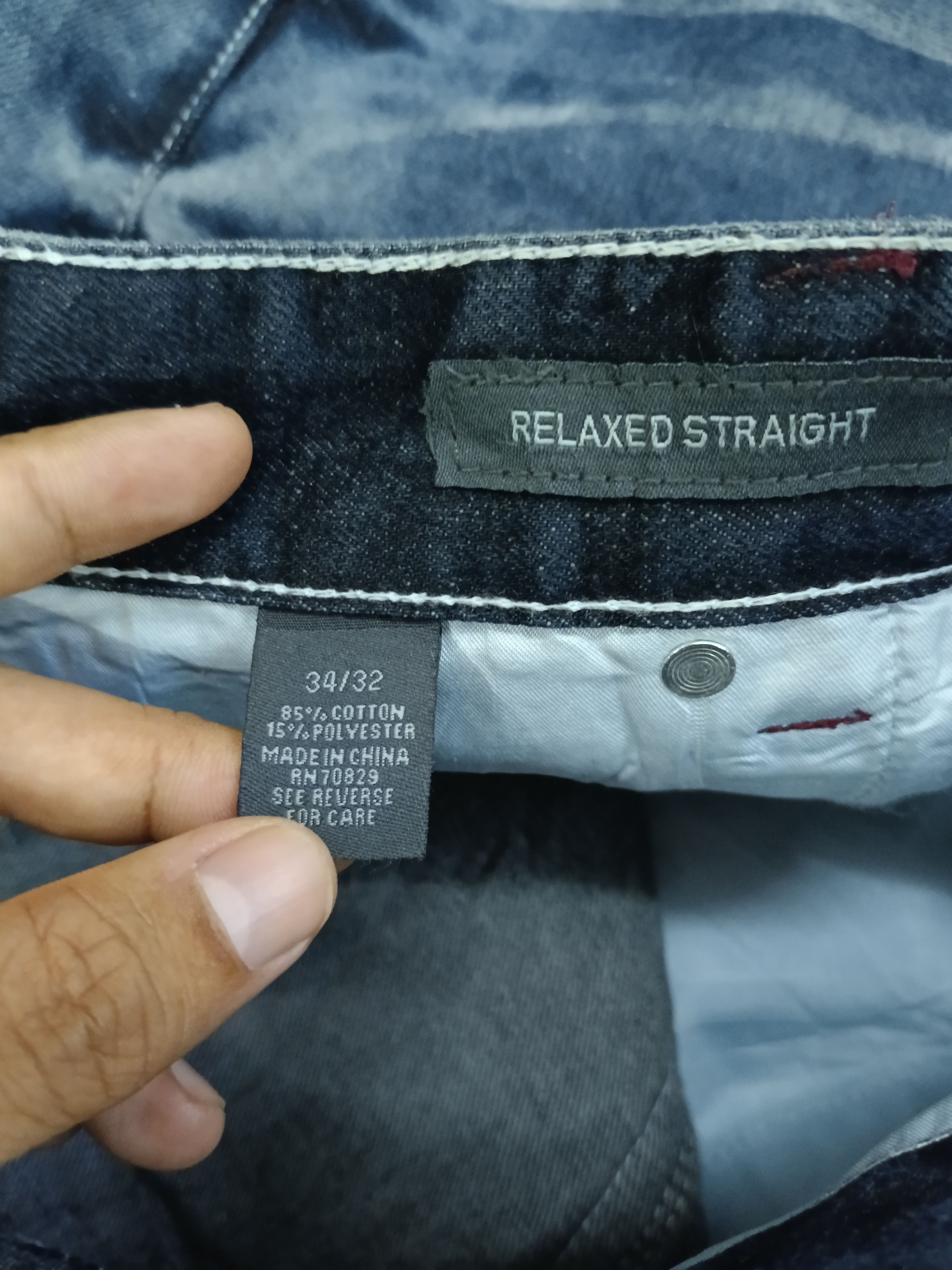 If Six Was Nine SICK BLACK DENIM PANTS Size US 34 / EU 50 - 7 Thumbnail