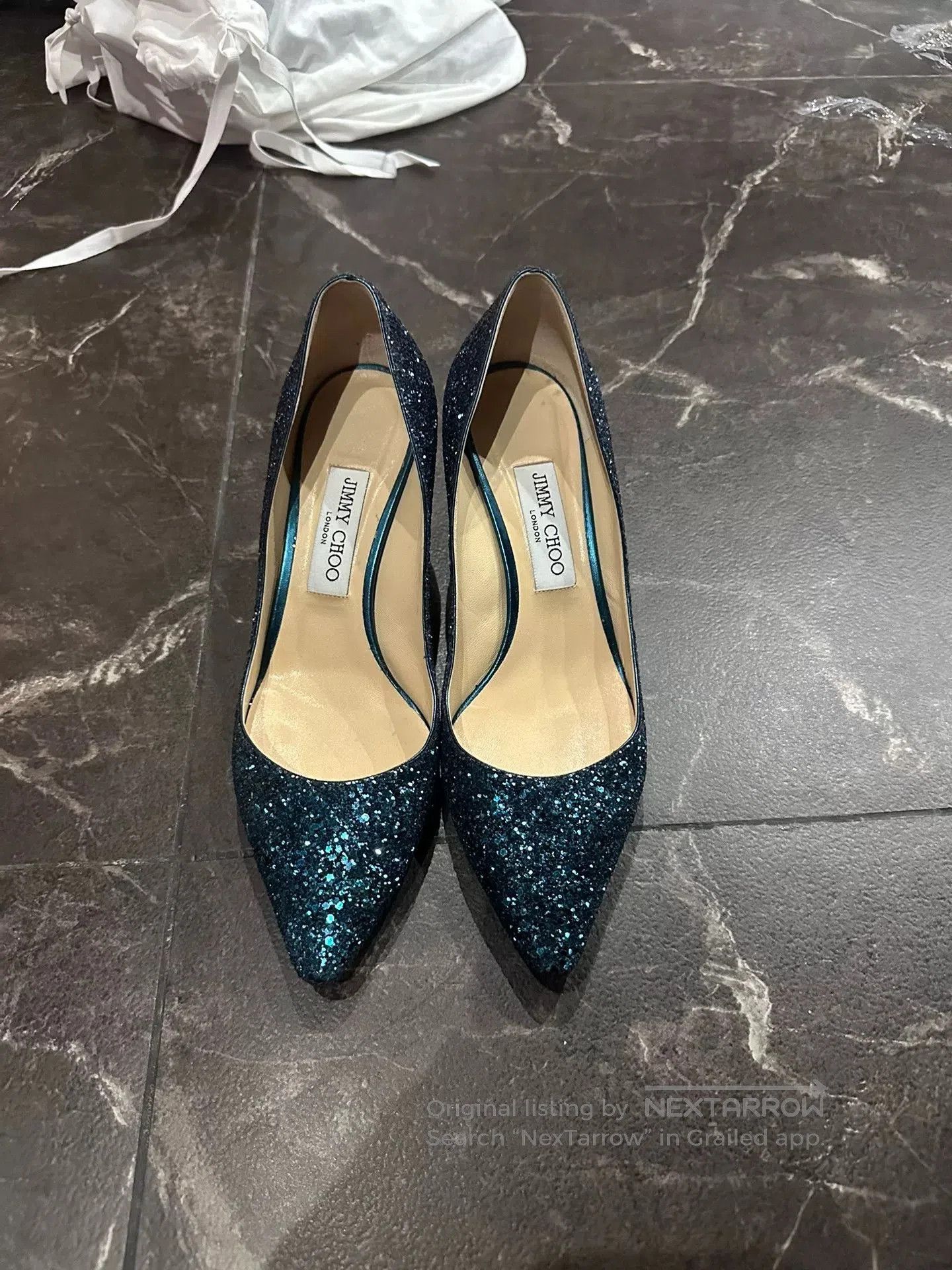 Jimmy Choo Jimmy Choo 39 Peacock Gradient Mid. Size US 8 / IT 38 - 2 Thumbnail