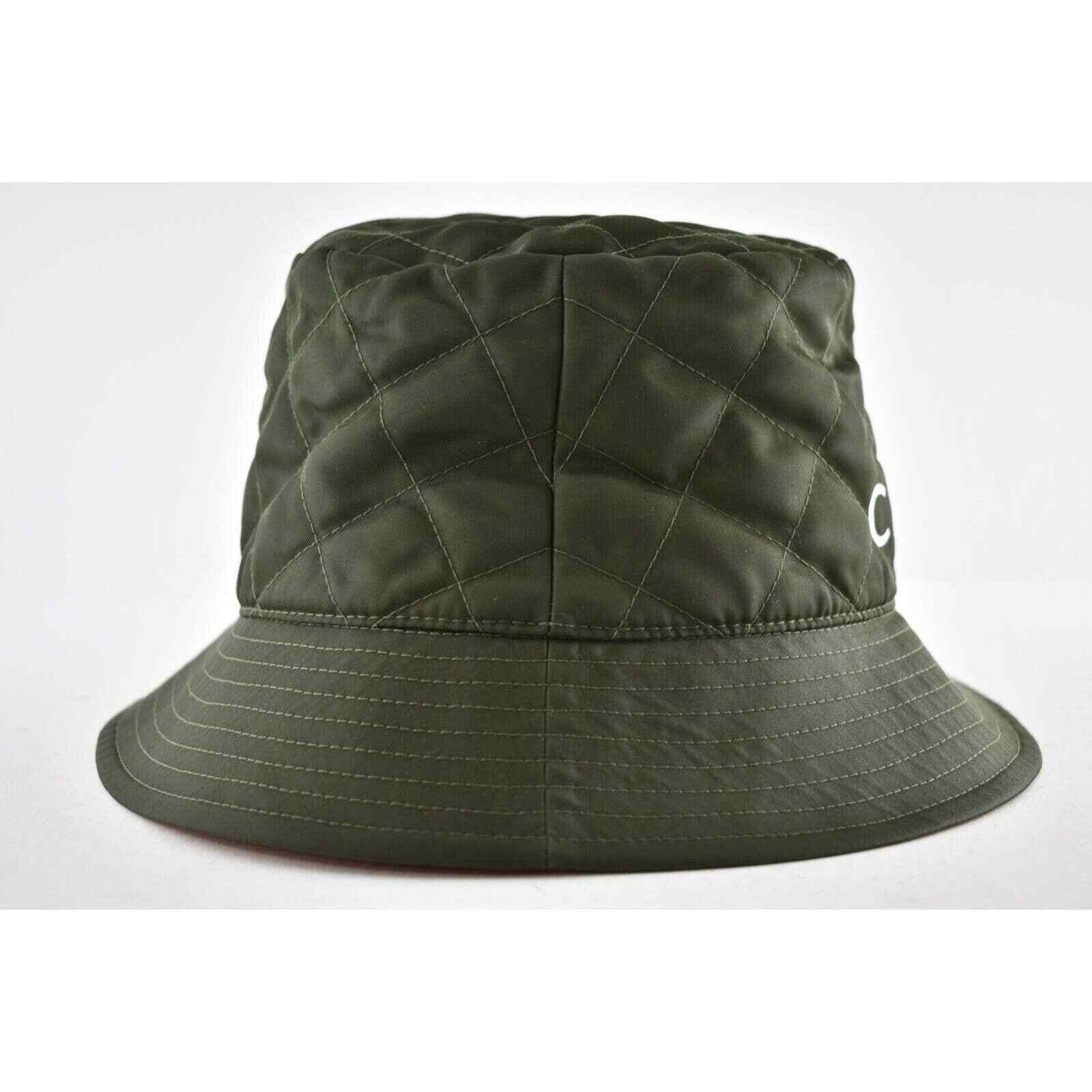 Celine Celine Paris Nylon Twill Orange Sun Bucket Hat M Medium Size ONE SIZE - 6 Thumbnail