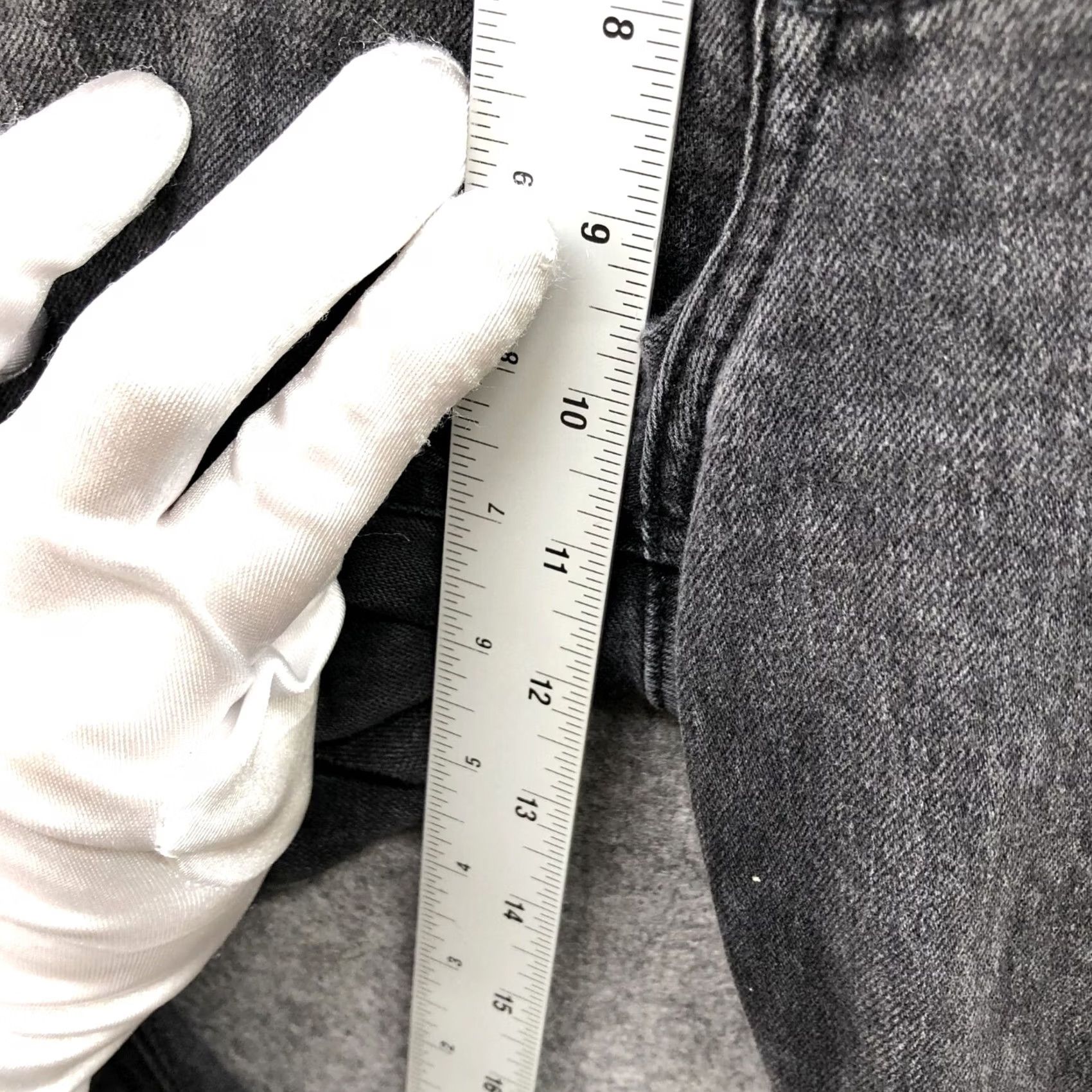 Lucky Brand Lucky Brand Bridgette Skinny Jean Womens Size 6 / 28 Charcoal Black Button Fly Denim Slim Pockets Stretch 26 Inseam Season: N/A Size 28" / US 6 / IT 42 - 7 Thumbnail