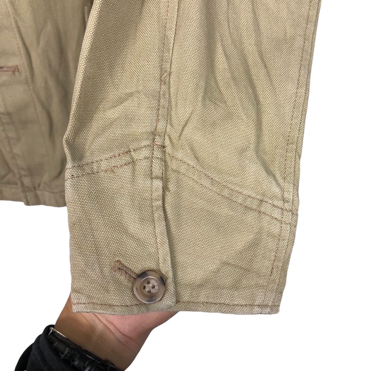 Japanese Brand × Vintage 📌Vintage Chore Worker Jacket Person's Cargo Issey Miyake Size US M / EU 48-50 / 2 - 16 Thumbnail