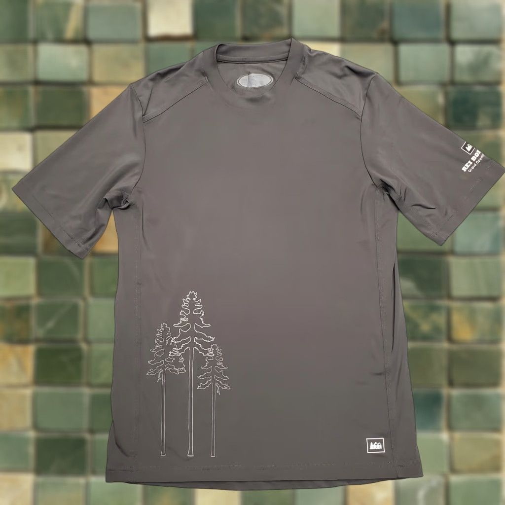 Vintage REI Shirt Mens M Gray Performance Outdoors 2010 Bozeman Grand Opening TEE Shirt Size US M / EU 48-50 / 2 - 1 Thumbnail