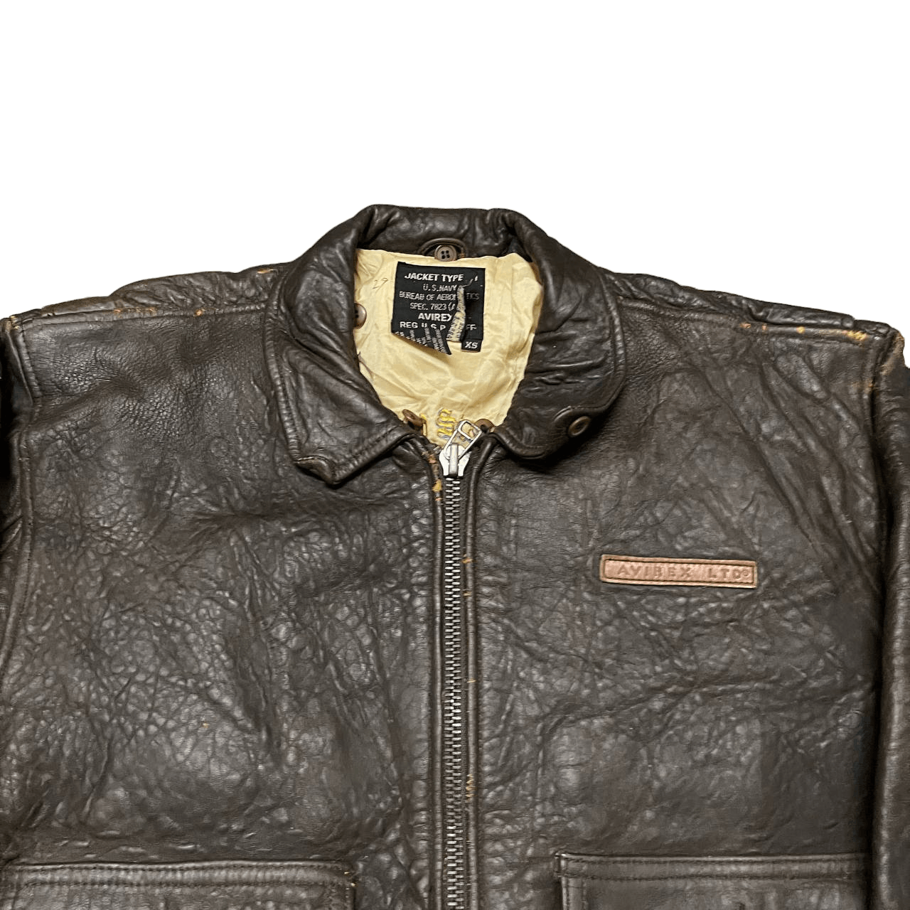 Avirex Vintage Avirex G1 Military Leather Bomber Jacket Like A2 Size US S / EU 44-46 / 1 - 2 Thumbnail