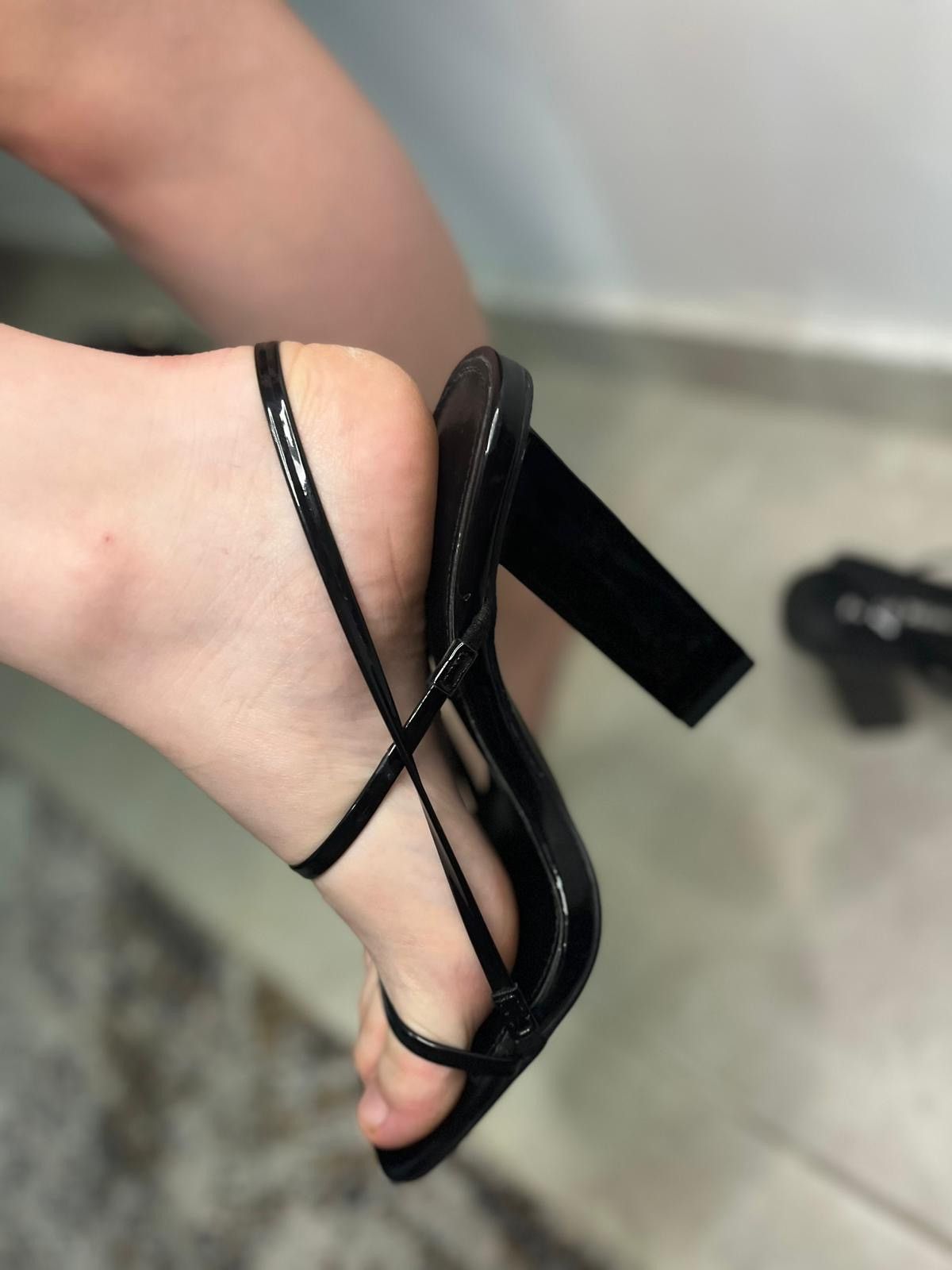 Dolls Kill × Japanese Brand Black heels Size US 7.5 / IT 37.5 - 2 Thumbnail