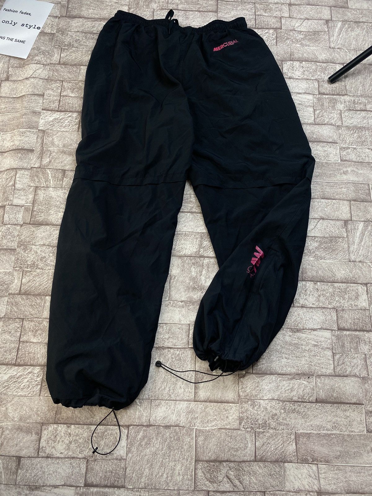 Nike × Vintage Vintage NIKE Nylon Soccer Y2K STYLE CASUAL PANTS Size US 37 - 11 Thumbnail