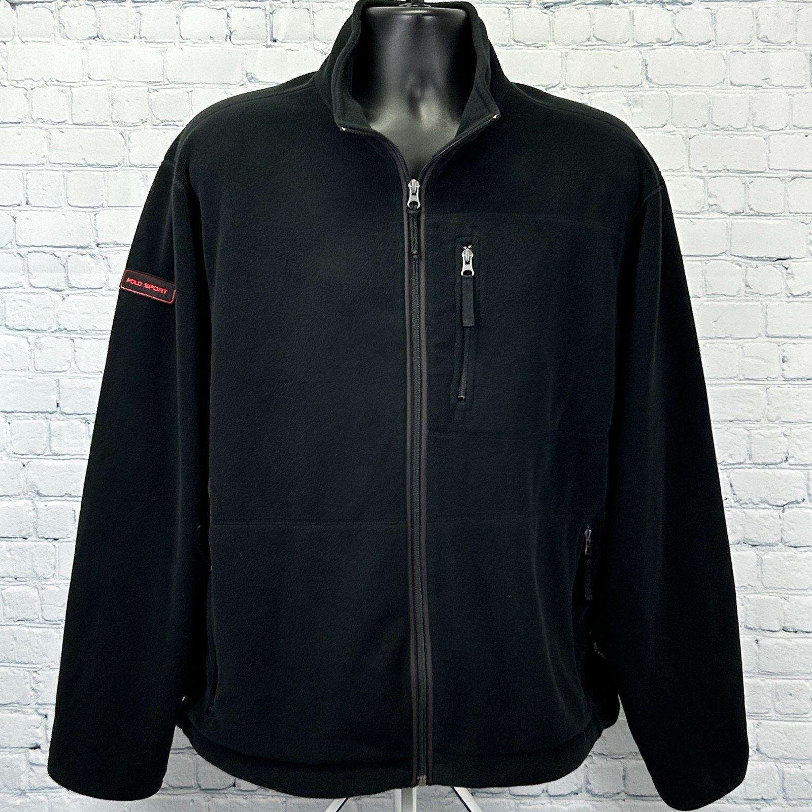 Ralph Lauren Sport Ralph Lauren Polo Sport Fleece Jacket Polartec Black L Large Size US L / EU 52-54 / 3 - 1 Thumbnail