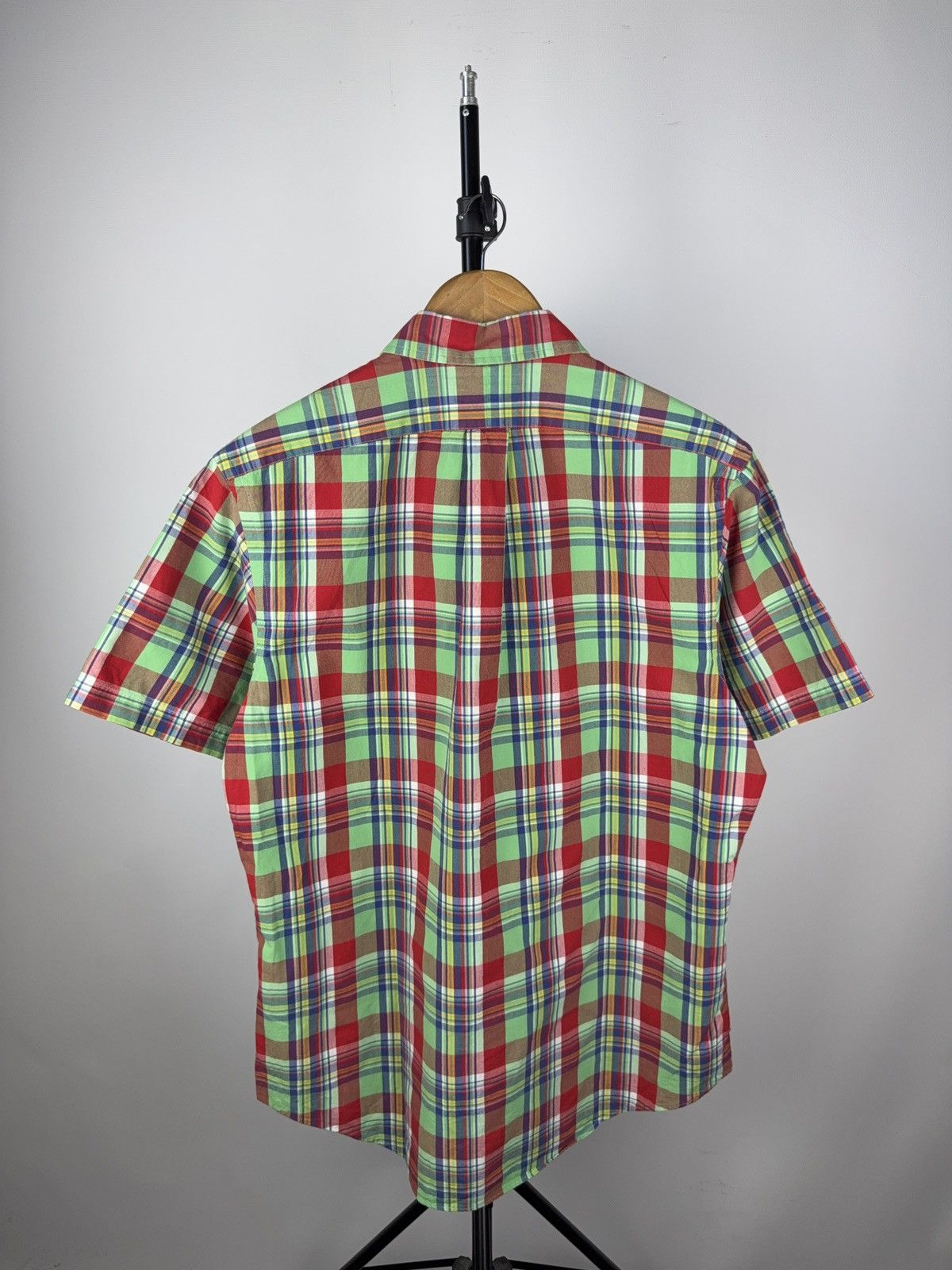 Polo Ralph Lauren Vintage 90s PRL Polo Ralph Lauren Madras Plaid Shirt Size US L / EU 52-54 / 3 - 7 Thumbnail
