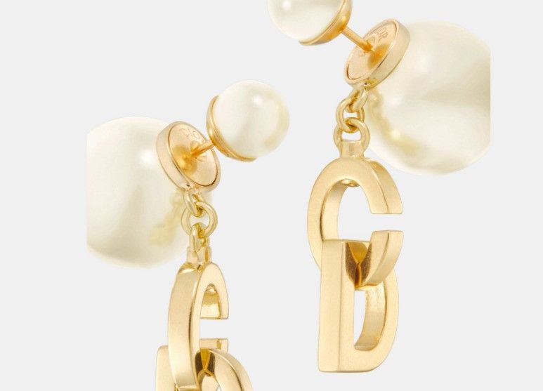 Dior o1w1db11224 Size: OS / Tribales Earrings in Gold Size ONE SIZE - 3 Thumbnail