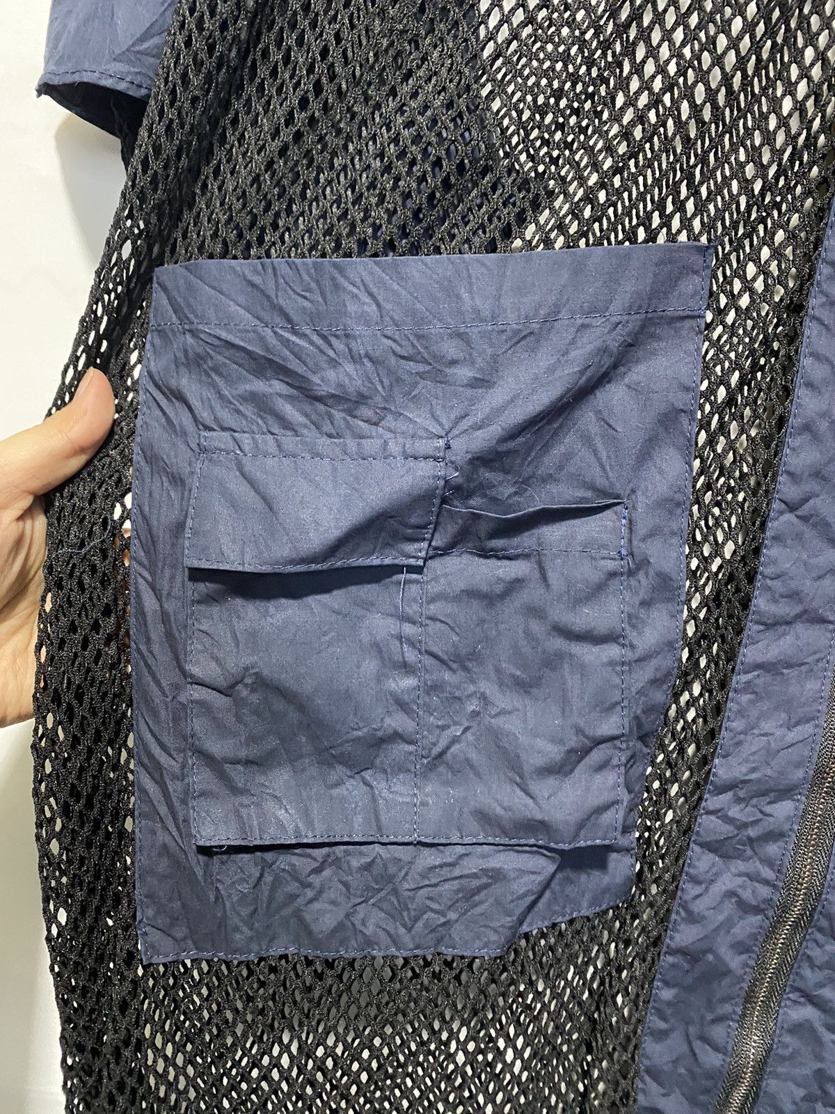 Designer × Japanese Brand × Vintage Vintage C Yard knit mesh transparent Dress women Size L / US 10 / IT 46 - 10 Thumbnail