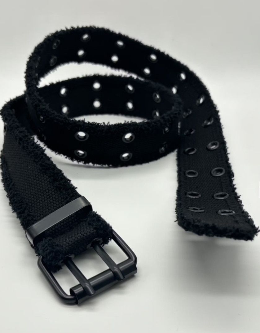Japanese Brand Distressed Grommet Belt Size ONE SIZE - 1 Thumbnail