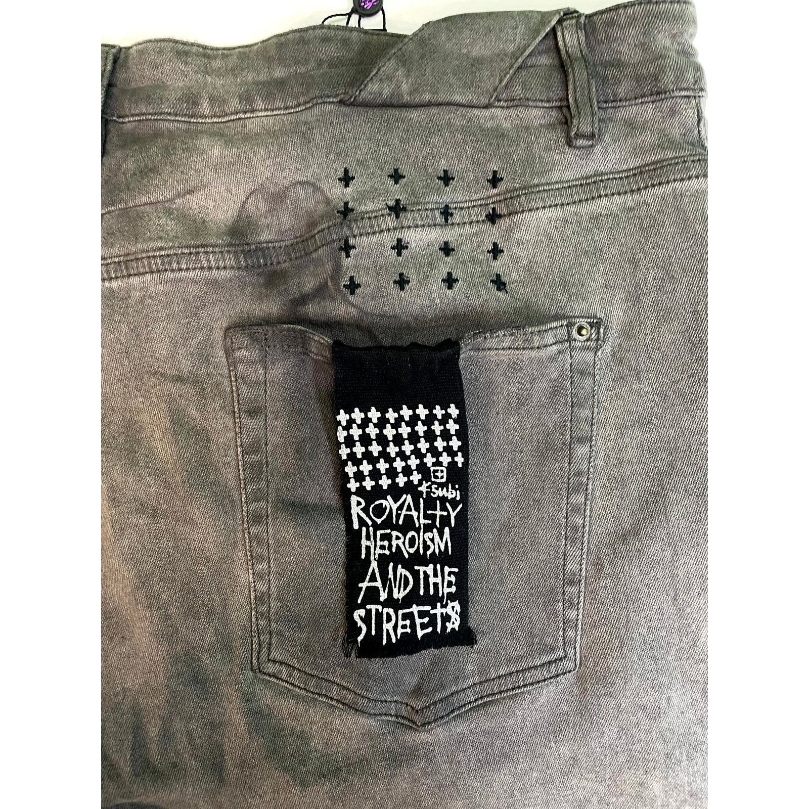 Ksubi Ksubi Grey Jeans Size US 38 / EU 54 - 3 Thumbnail