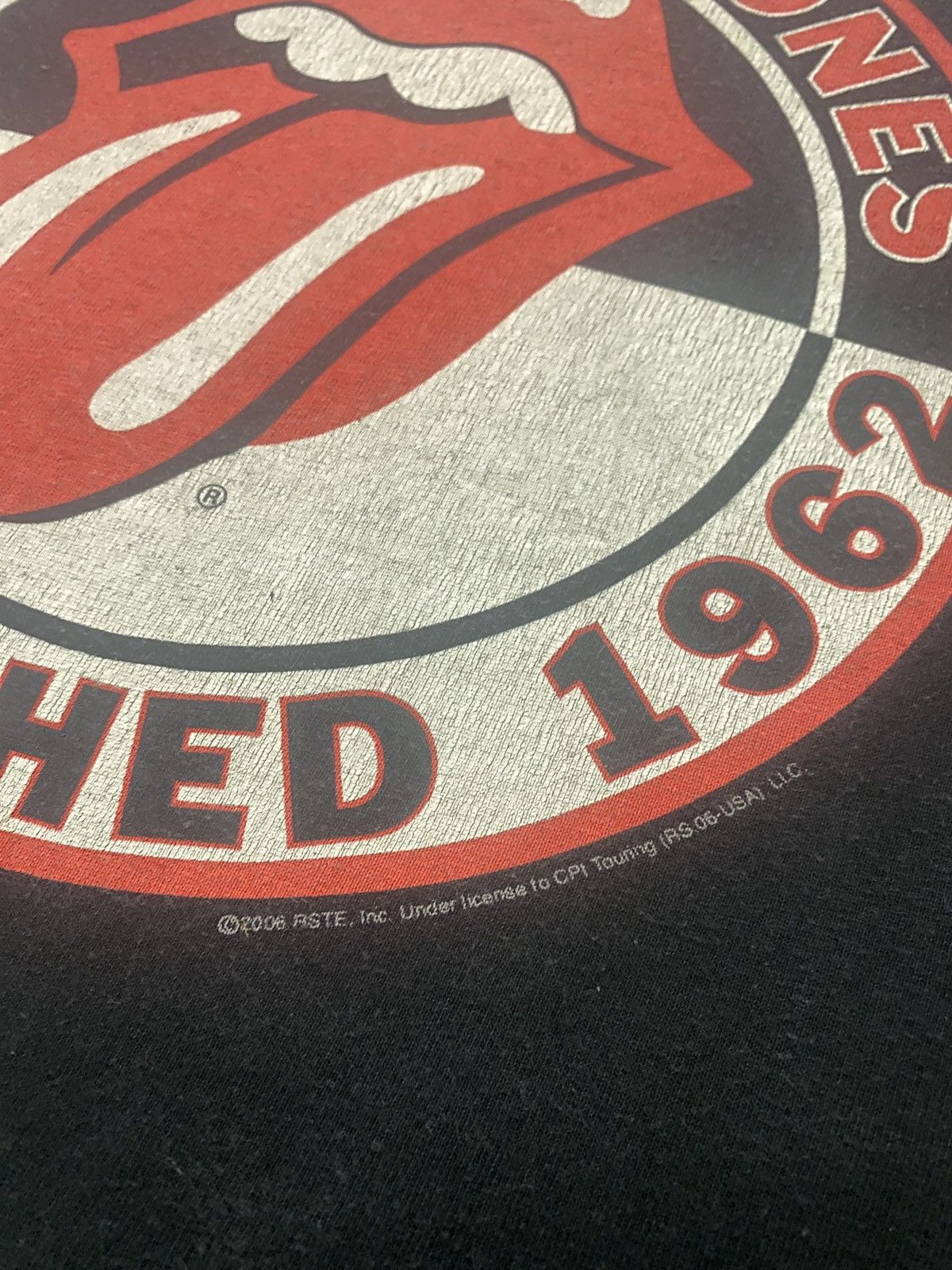 Band Tees × The Rolling Stones × Vintage ‼️RARE‼️VINTAGE ROLLING STONES ESTABLISHED AT 1962 SHIRT TER🔥 Size US L / EU 52-54 / 3 - 7 Thumbnail