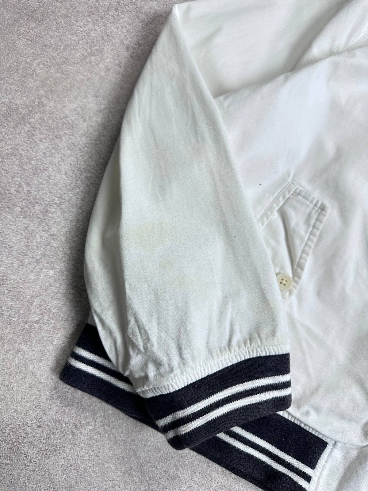 Polo Ralph Lauren Vintage Polo Ralph Lauren White Old Money Sailor Jacket XL Size US XL / EU 56 / 4 - 6 Thumbnail