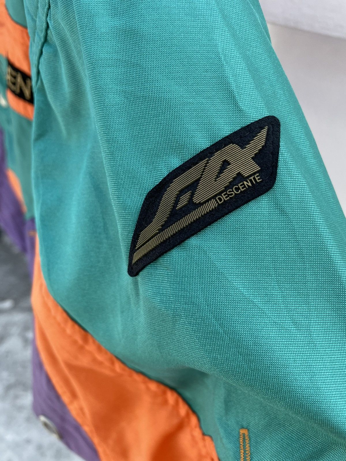 Descente Vintage 90s Descente Spain Ski Team Down Jacket Made n Japan Size US S / EU 44-46 / 1 - 4 Thumbnail