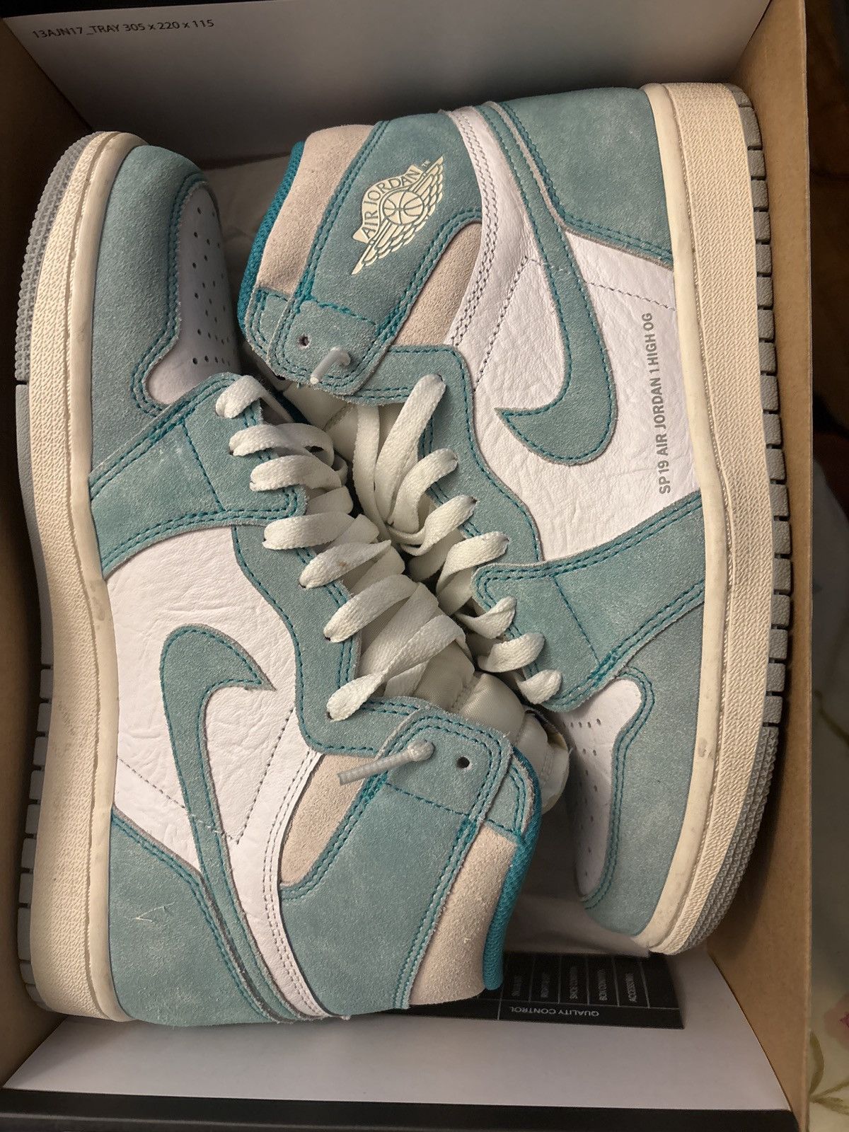 Jordan Brand Turbo Green Jordan 1s Size US 8.5 / EU 41-42 - 3 Thumbnail