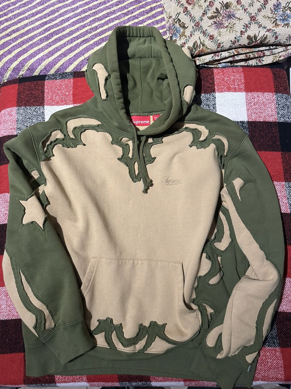 Supreme Supreme western cut out hooded sweatshirt Size US S / EU 44-46 / 1 - 2 Thumbnail