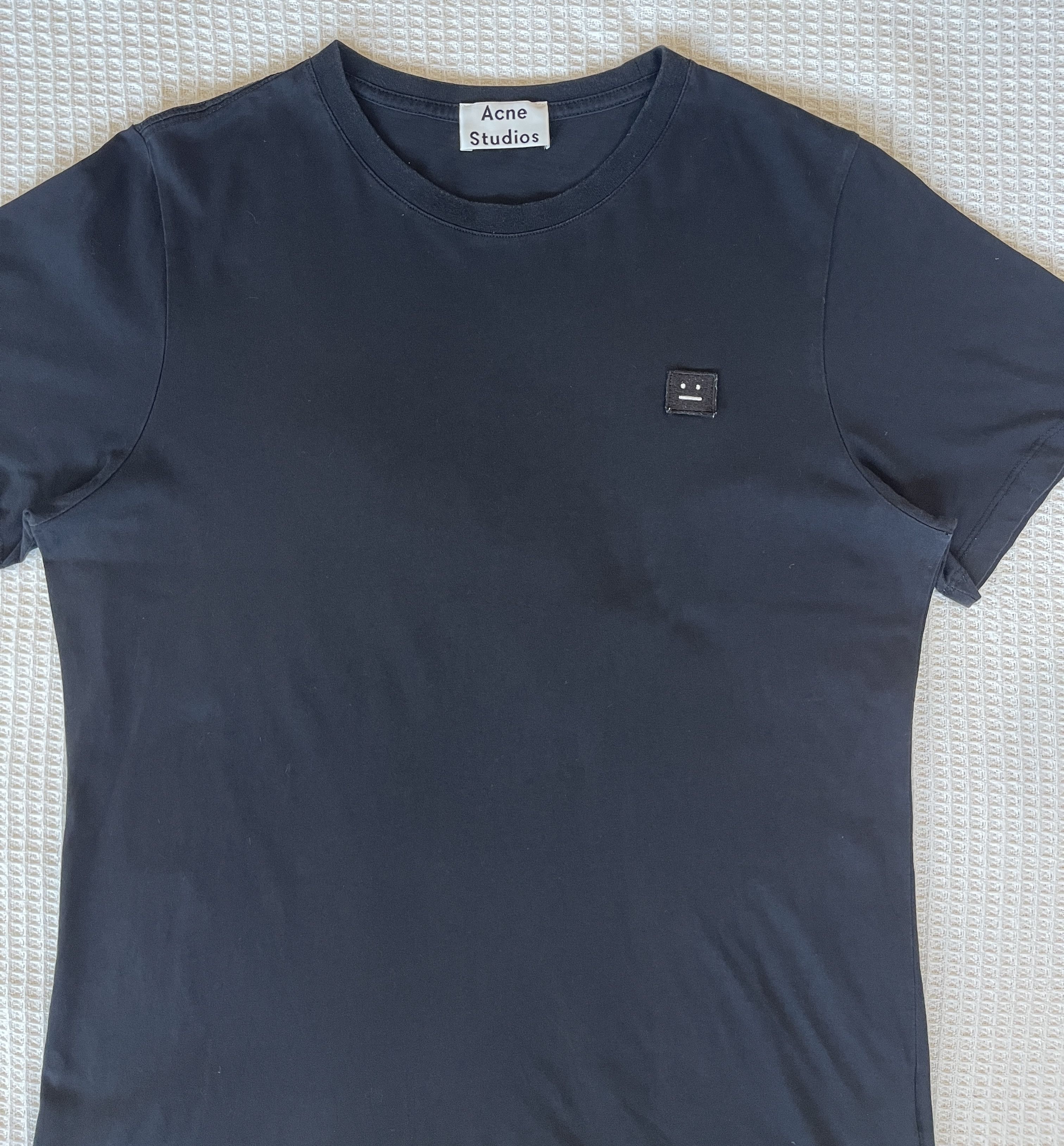 Acne Studios A/W’25🔥ACNE STUDIO🔥Logo Black Tshirt Designer Size US L / EU 52-54 / 3 - 3 Thumbnail