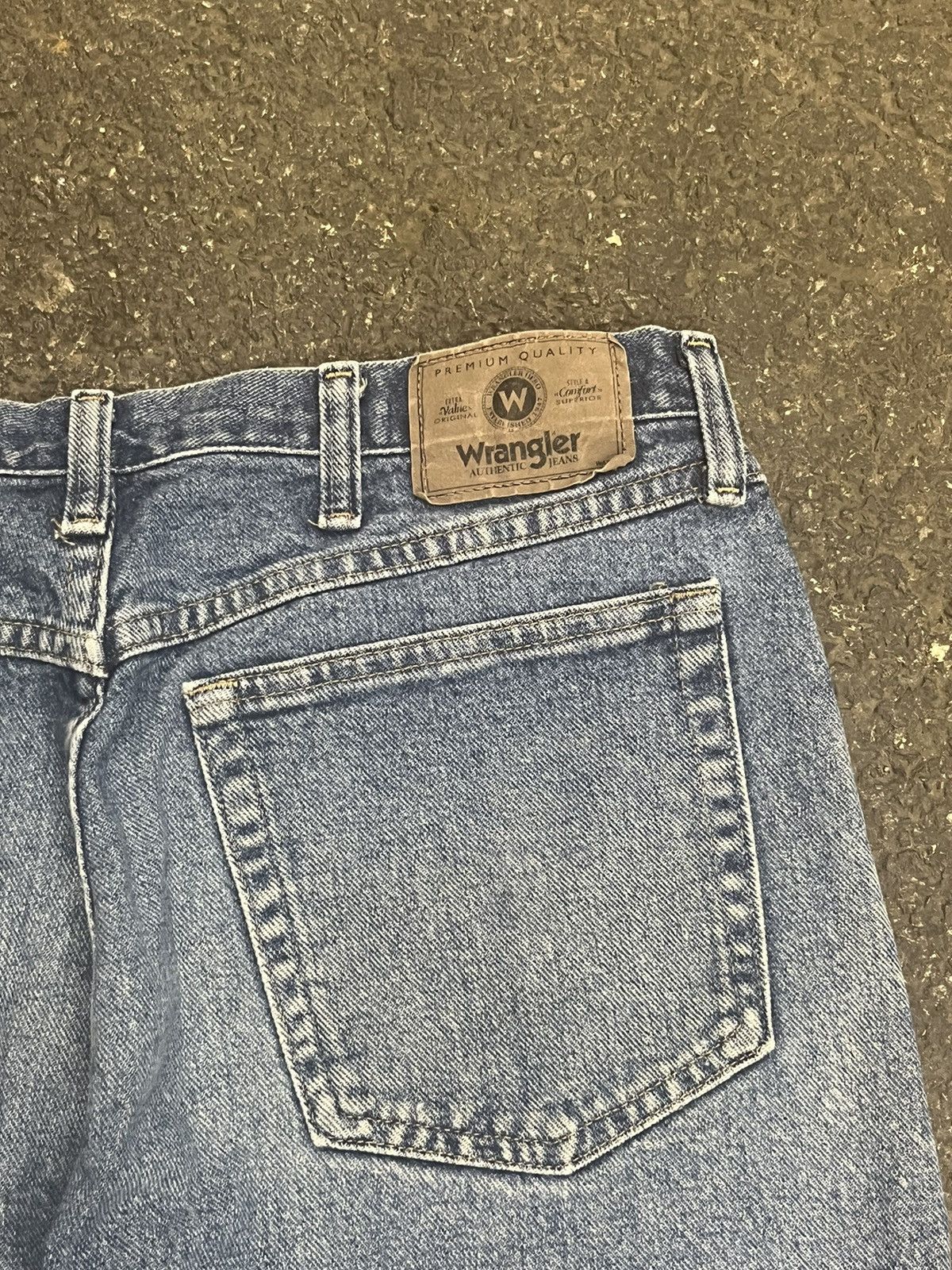 Vintage Jorts baggy fit sister hype rare wrangler Size US 34 / EU 50 - 4 Thumbnail