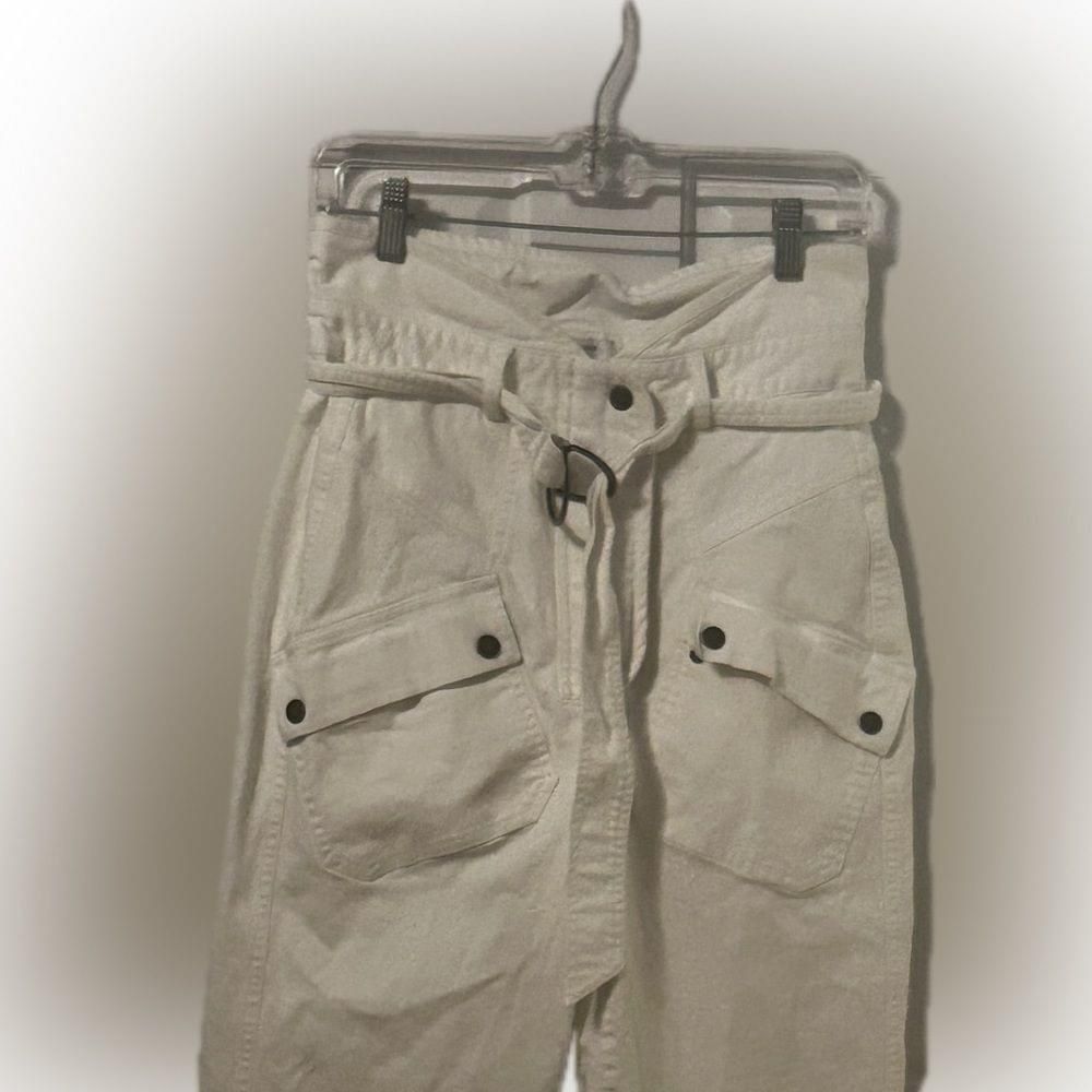 Marissa Webb Marissa Web 80s style white jeans size 4 nwot Size 27" / US 4 / IT 40 - 1 Thumbnail