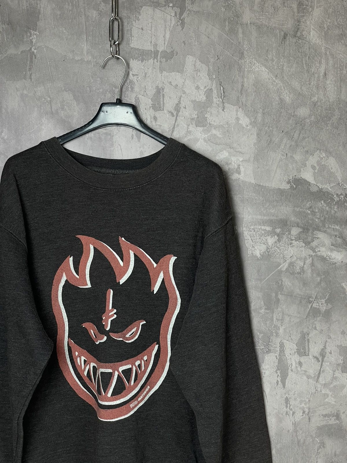 Spitfire × Vintage Spitfire Wheels Skateboards 90s Vintage Sweatshirt USA XL Size US XL / EU 56 / 4 - 4 Thumbnail