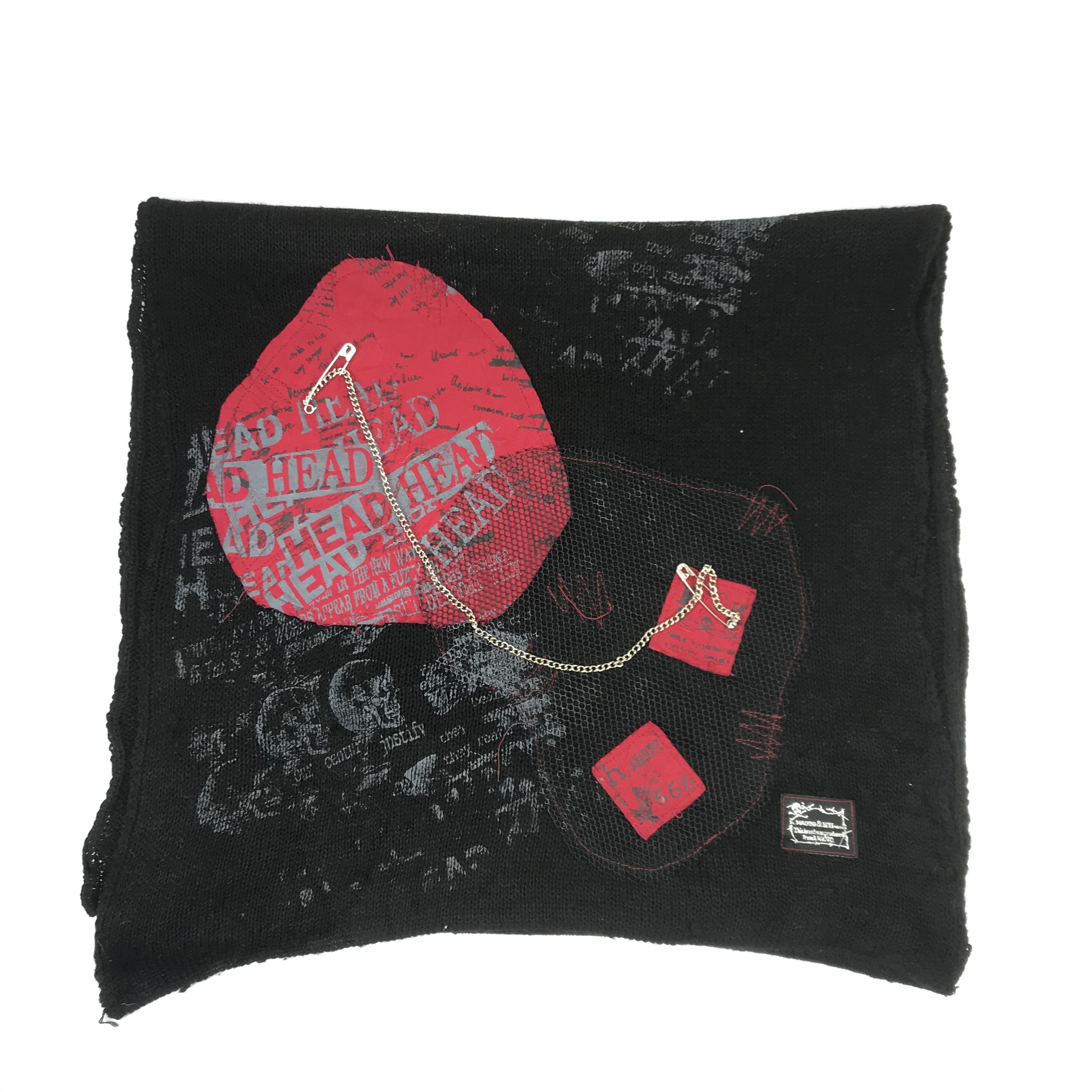 Seditionaries Vintage Anarchy Seditionaries Scarf Muffler Wool Cashmere . Size ONE SIZE - 3 Thumbnail