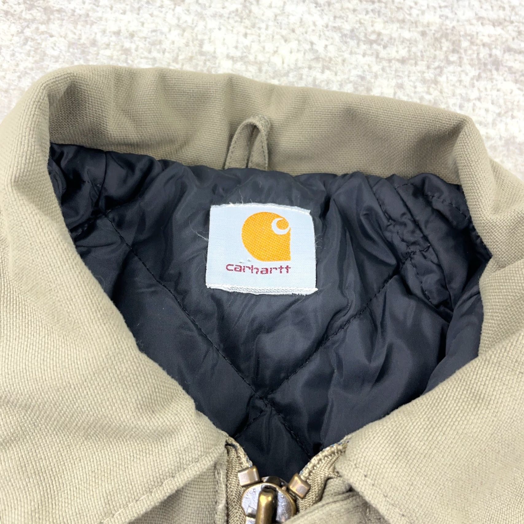 Carhartt VINTAGE Carhartt Jacket Chore Coat Duck Canvas Large C41 Quilted Lined Brown Mens USA 90s Winter Fall Spring Shirt/Jacket Size US L / EU 52-54 / 3 - 5 Thumbnail