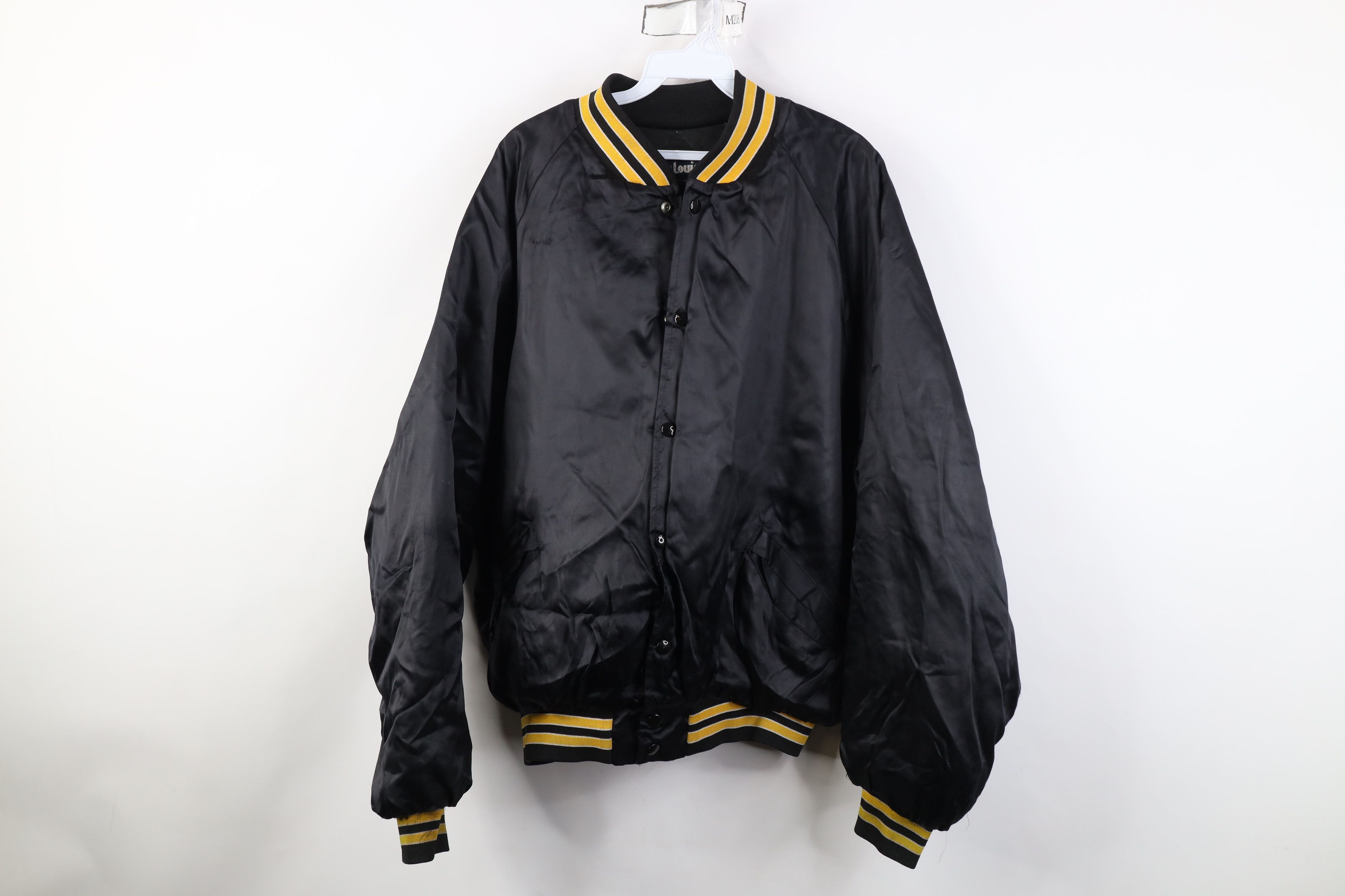 Vintage Vintage 80s Tavern Toledo Ohio Wolf Satin Bomber Jacket USA Size US XXL / EU 58 / 5 - 2 Thumbnail