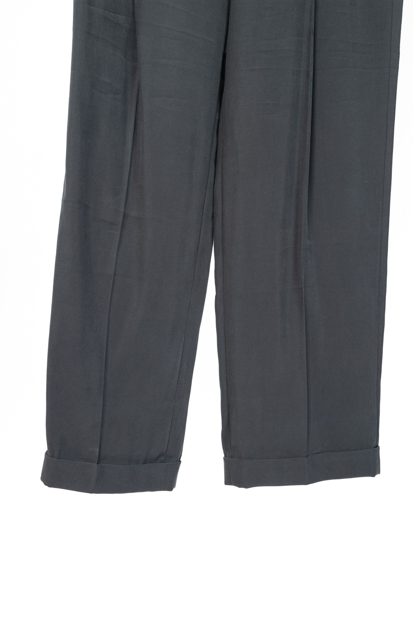 Tibi Tibi "Derrick Men's" Steel Grey Fluid Suiting Trouser Size 27" / US 4 / IT 40 - 5 Thumbnail